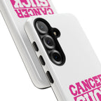 Phone Case — "CANCER SUCK" Pink Awareness Tough Case