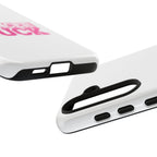 Phone Case - "Cancer Suck" Pink Awareness Tough Case