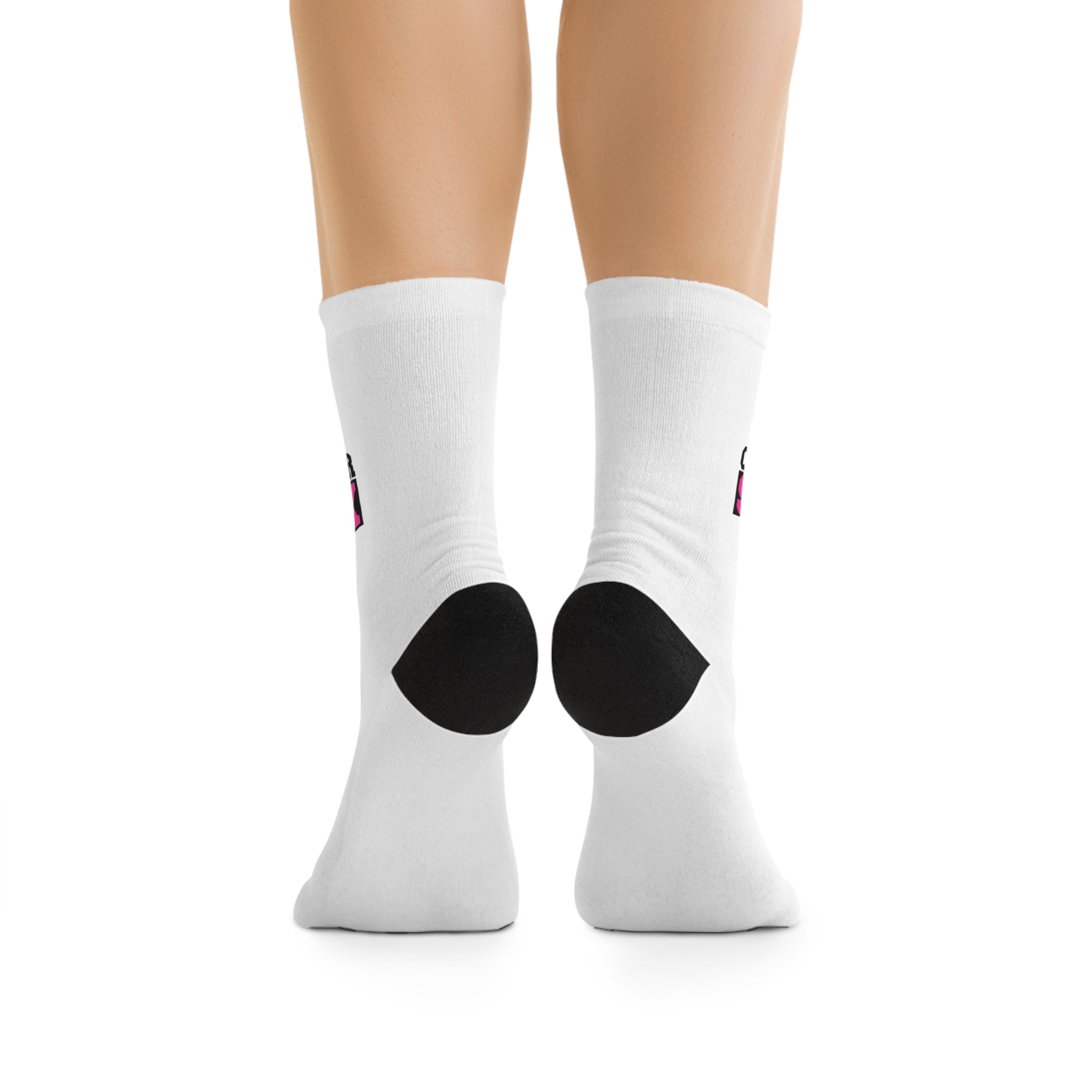 Socks — 'Cancer Sucks' Recycled Poly Awareness Crew Socks
