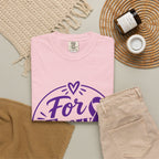 For Every Fighter T-Shirt — Cancer Awareness Purple Ribbon Support Tee