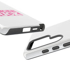 Phone Case — "CANCER SUCK" Pink Awareness Tough Case