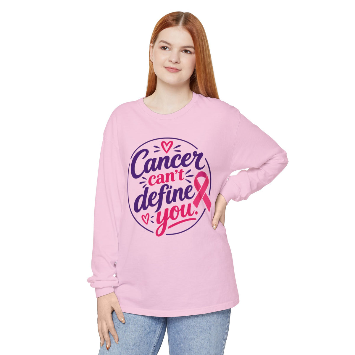 Cancer Can't Define You Long Sleeve Tee
