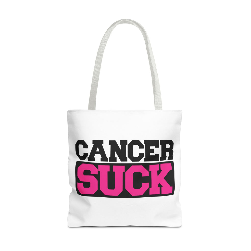 Cancer Suck Pink Awareness Tote