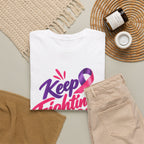 Keep Fighting T-Shirt — Awareness Ribbon Support Tee