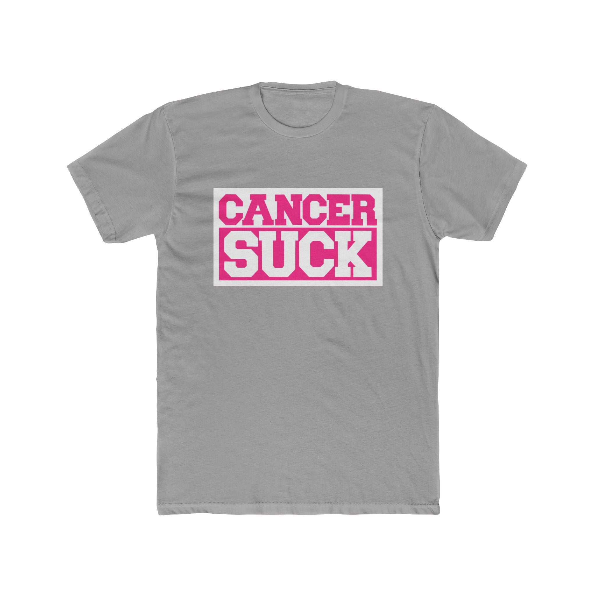 Cancer Suck T-Shirt — Pink Awareness Tee