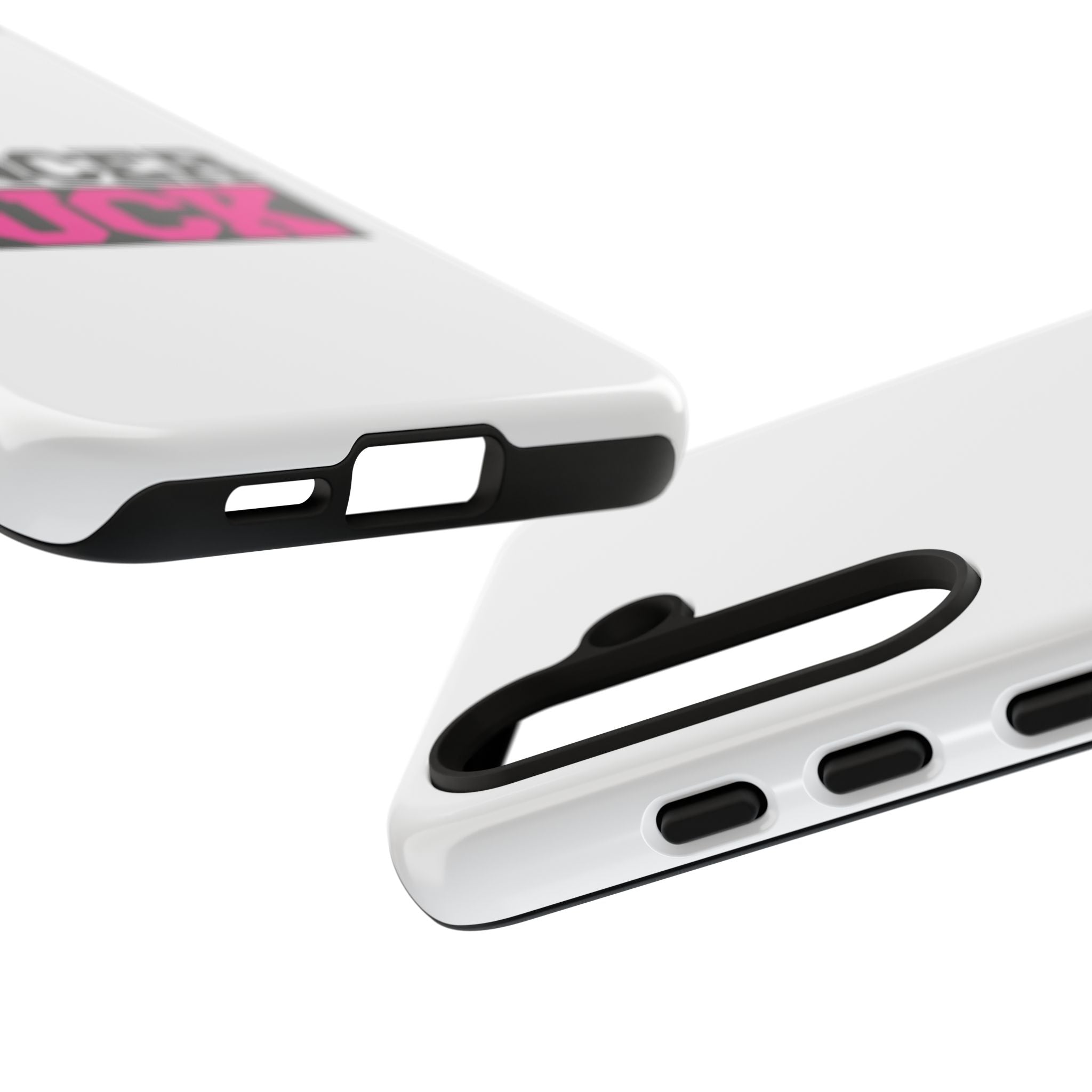 Phone Case — "Cancer Suck" Pink Awareness Tough Case