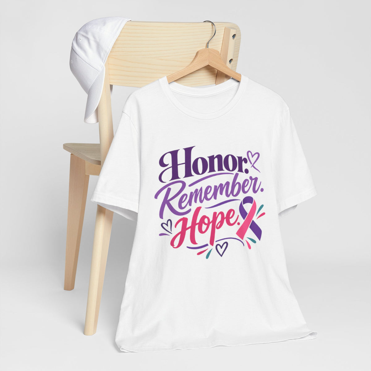 Honor Remember Hope Ribbon Tee
