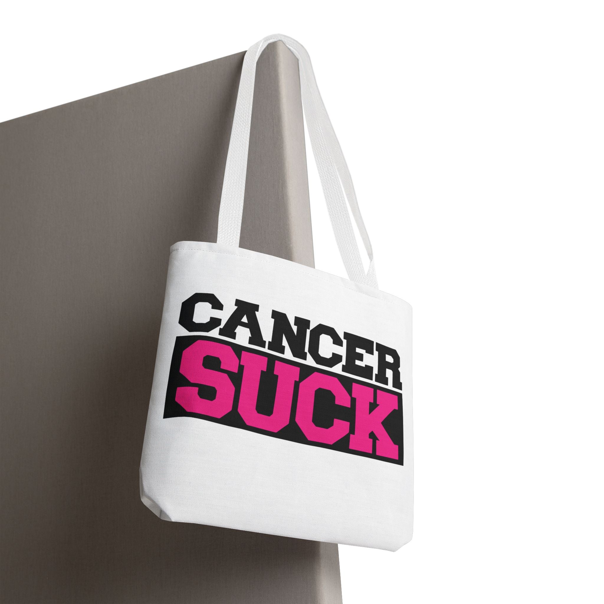 Cancer Suck Pink Awareness Tote