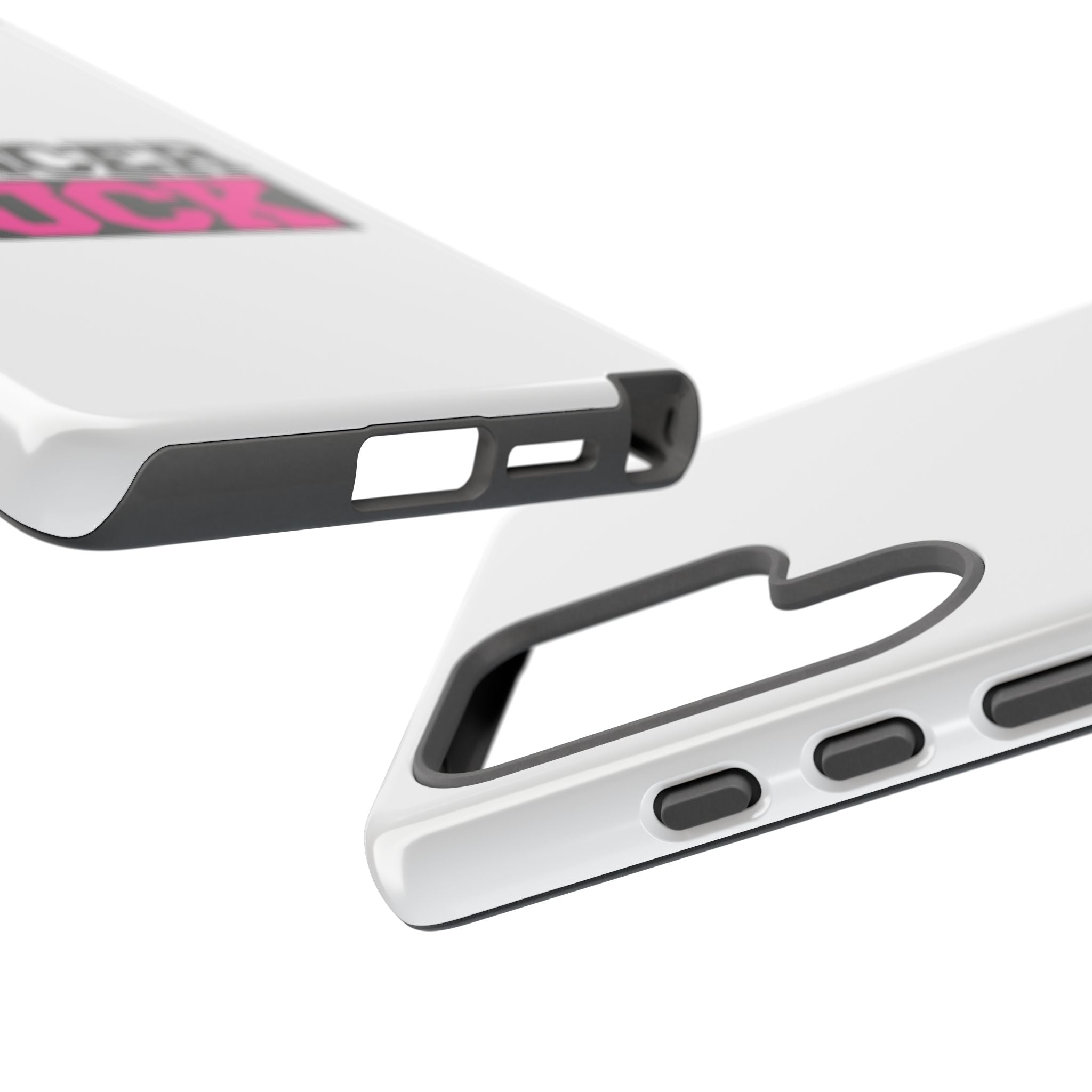 Phone Case — "Cancer Suck" Pink Awareness Tough Case