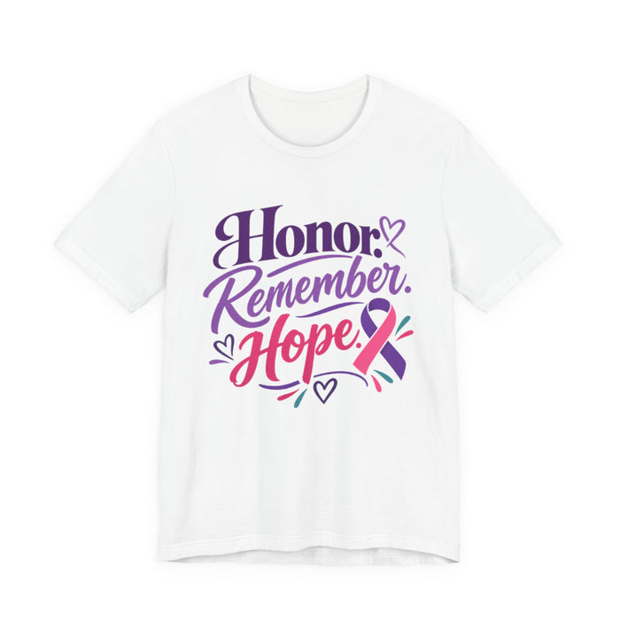 Honor Remember Hope Ribbon Tee
