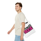 Cancer Suck Pink Awareness Tote