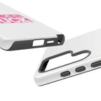 Phone Case — "CANCER SUCK" Pink Awareness Tough Case