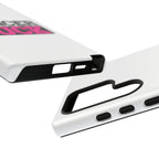 Phone Case — "Cancer Suck" Pink Awareness Tough Case