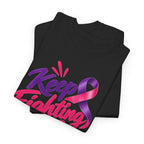 Keep Fighting T-Shirt — Awareness Ribbon Support Tee