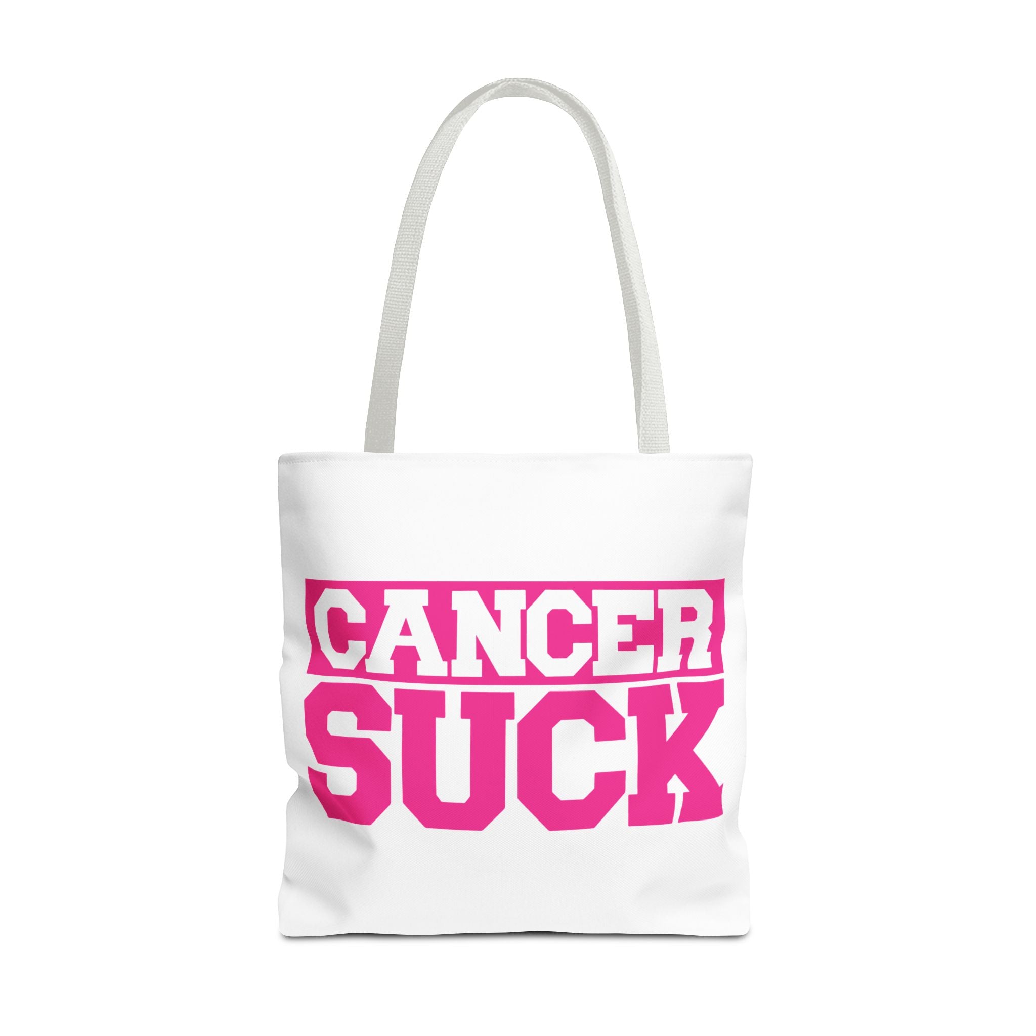 Cancer Suck Pink Awareness Tote Bag