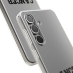 Phone Case — "Cancer Suck" Bold Awareness Slim Flexi Case