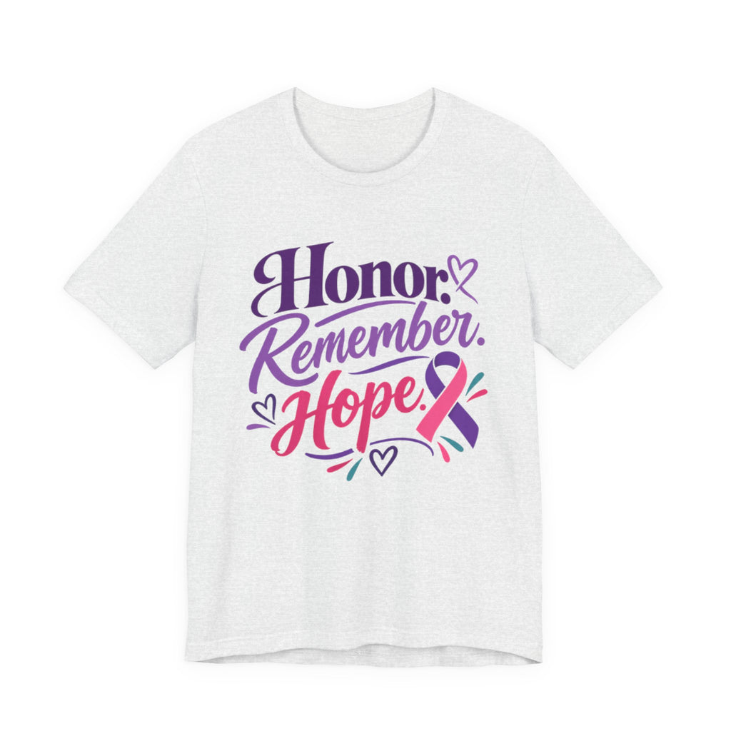 Honor Remember Hope Ribbon Tee