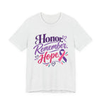 Honor Remember Hope Ribbon Tee