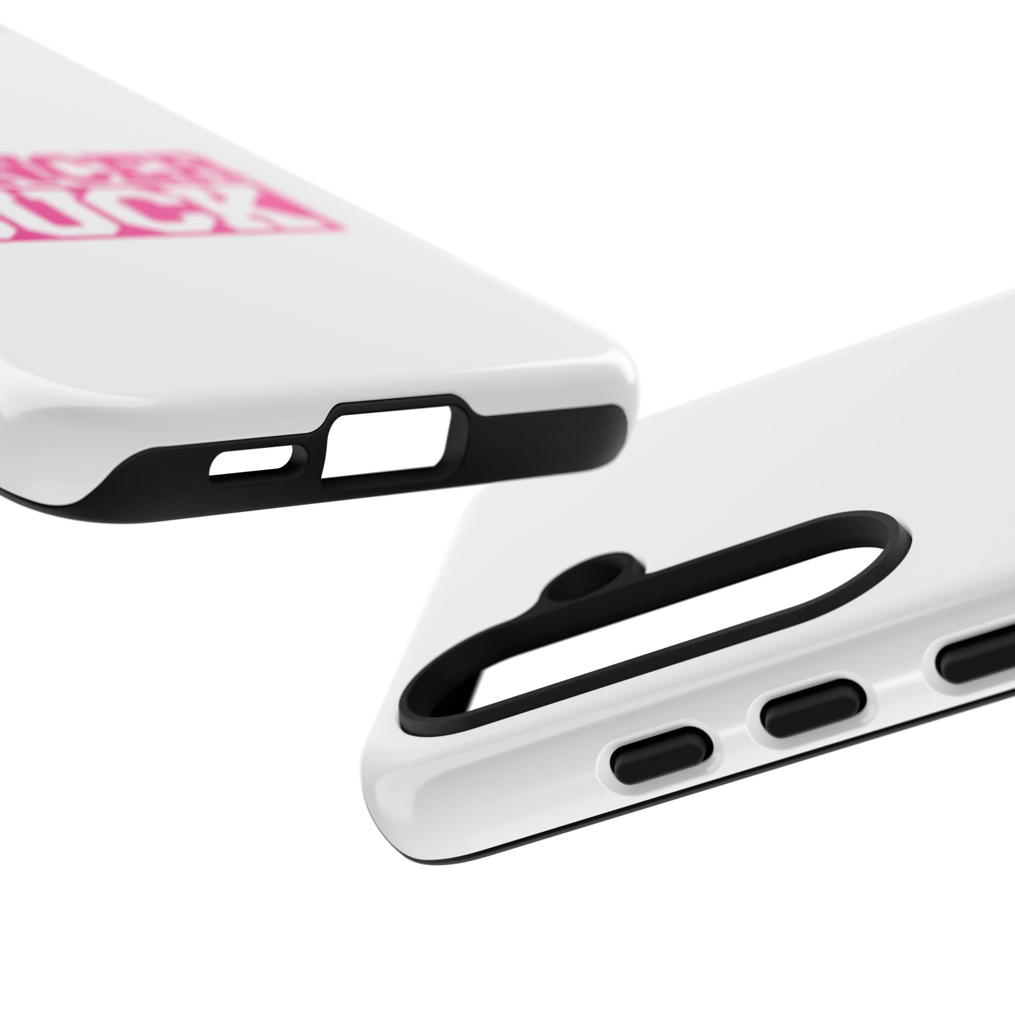 Phone Case — "CANCER SUCK" Pink Awareness Tough Case