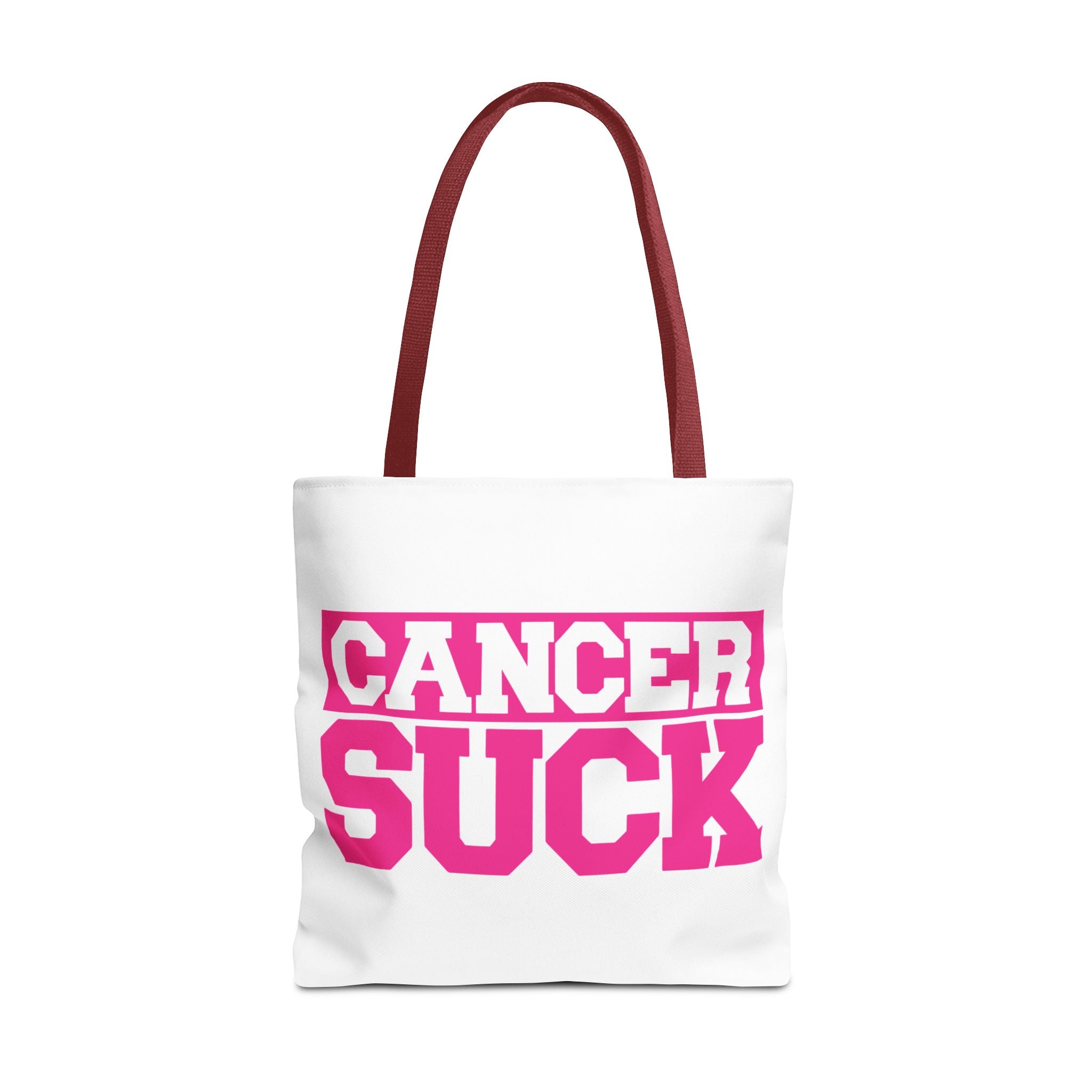 Cancer Suck Pink Awareness Tote Bag