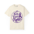 For Every Fighter T-Shirt — Cancer Awareness Purple Ribbon Support Tee