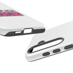 Phone Case — "Cancer Suck" Pink Awareness Tough Case