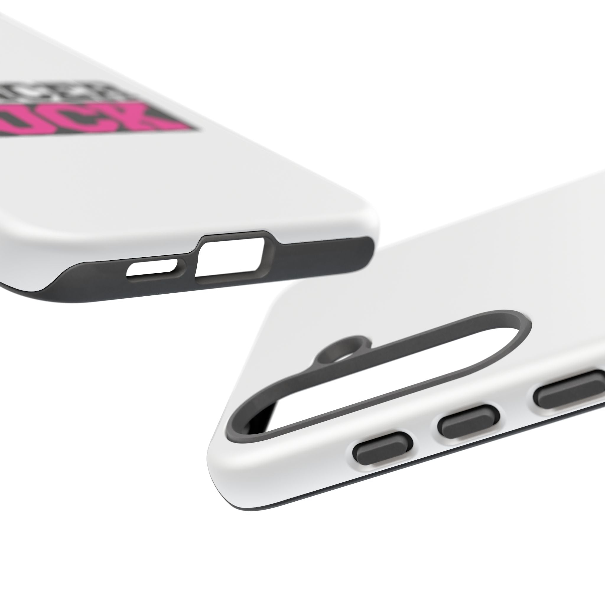 Phone Case — "Cancer Suck" Pink Awareness Tough Case
