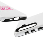Phone Case - "Cancer Suck" Pink Awareness Tough Case