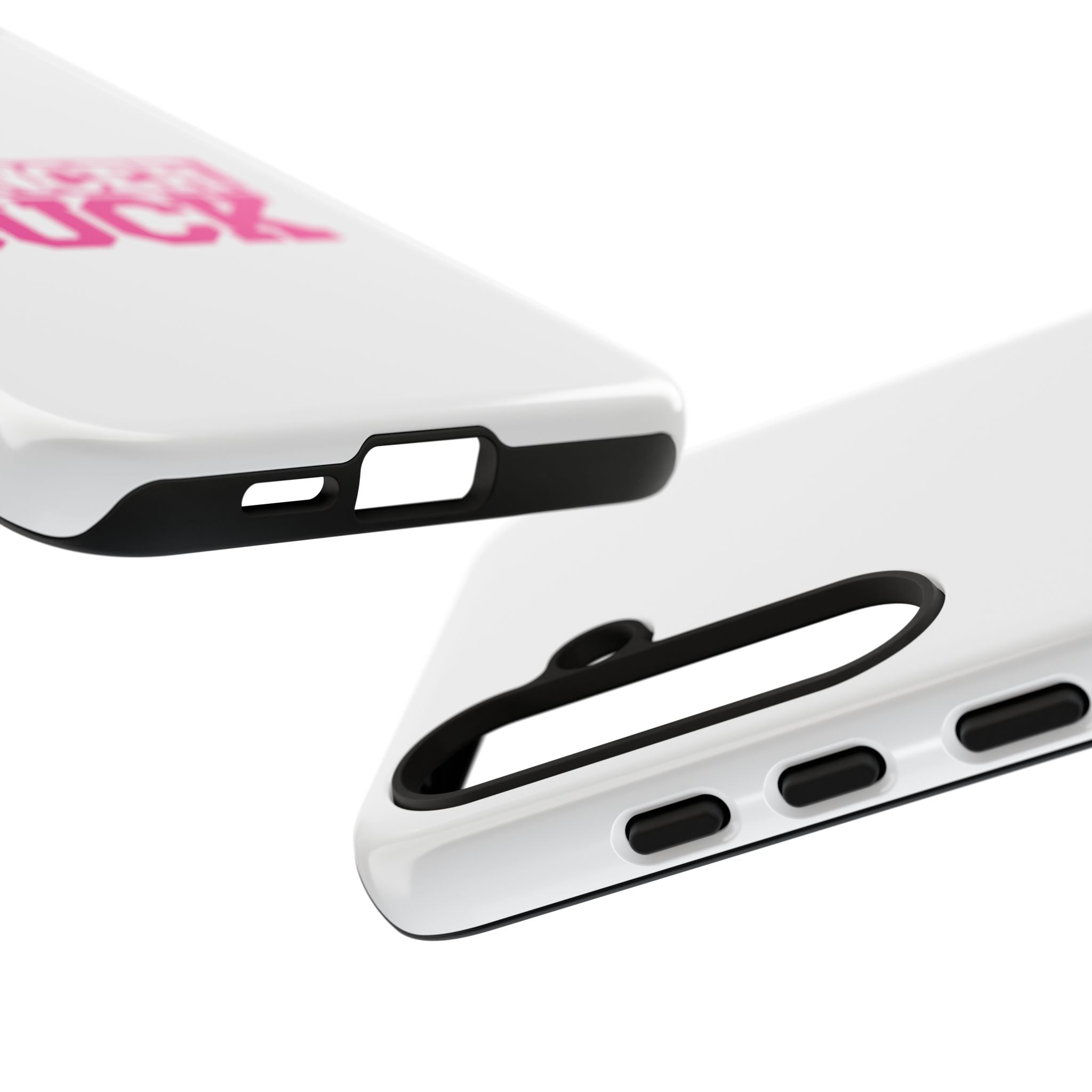 Phone Case - "Cancer Suck" Pink Awareness Tough Case