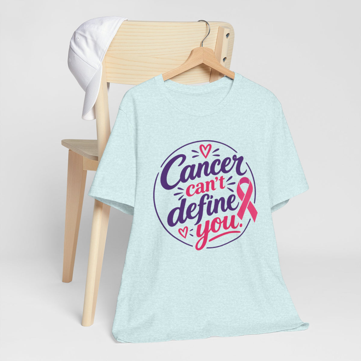 Cancer Can't Define You T-Shirt — Breast Cancer Awareness Support Tee