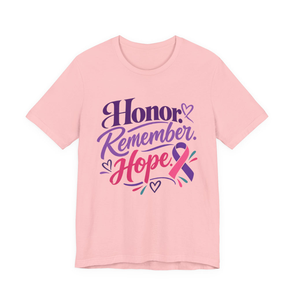 Honor Remember Hope Ribbon Tee