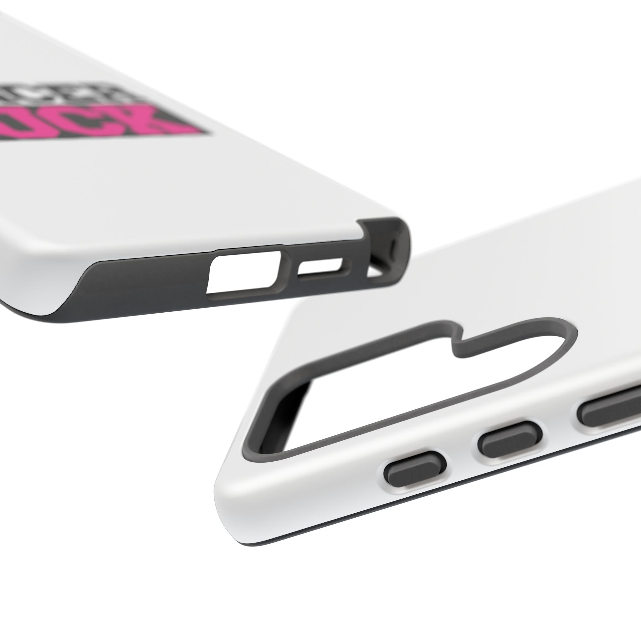 Phone Case — "Cancer Suck" Pink Awareness Tough Case