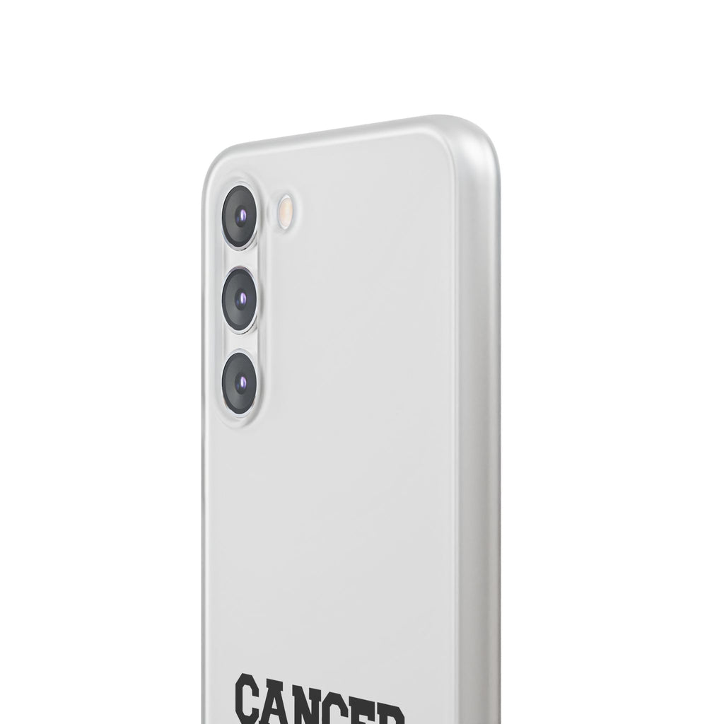Phone Case — "Cancer Suck" Bold Awareness Slim Flexi Case