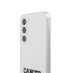 Phone Case — "Cancer Suck" Bold Awareness Slim Flexi Case