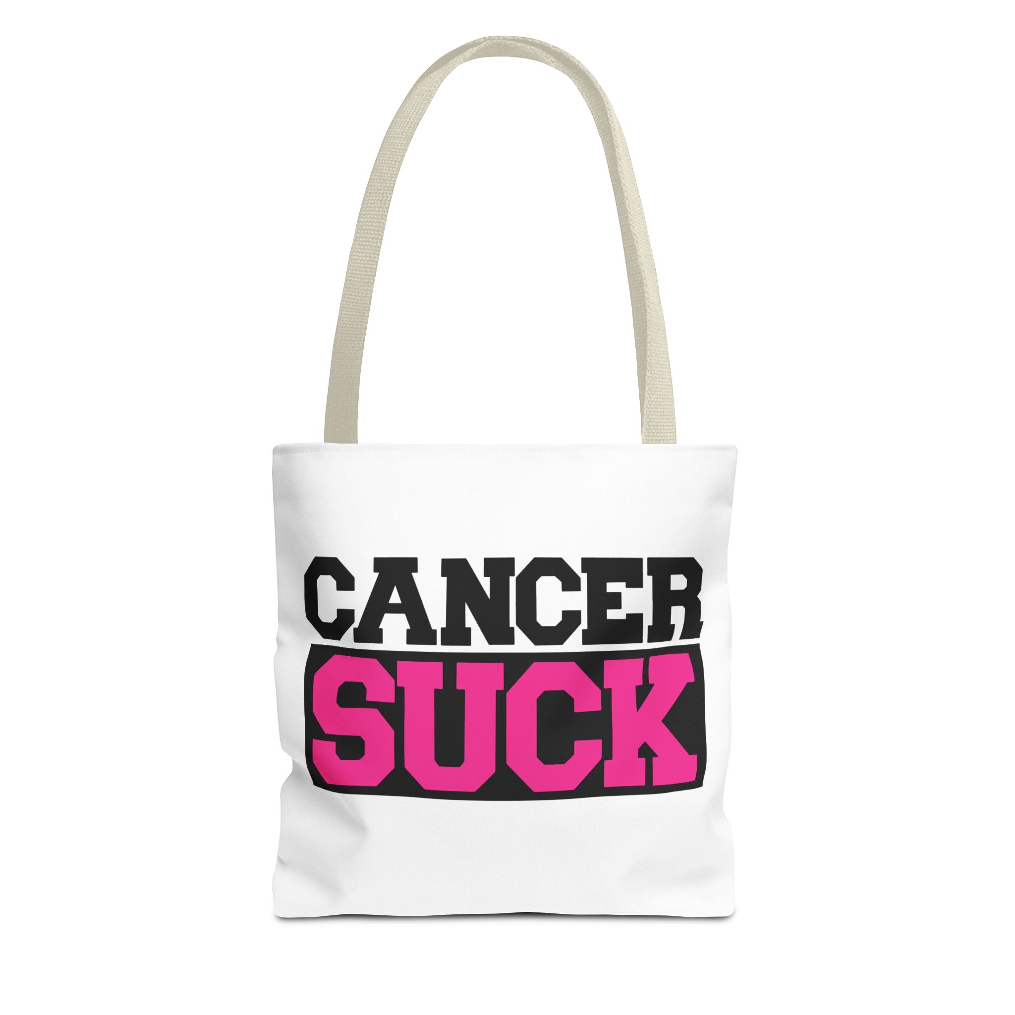 Cancer Suck Pink Awareness Tote