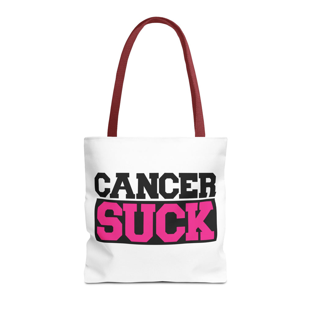 Cancer Suck Pink Awareness Tote