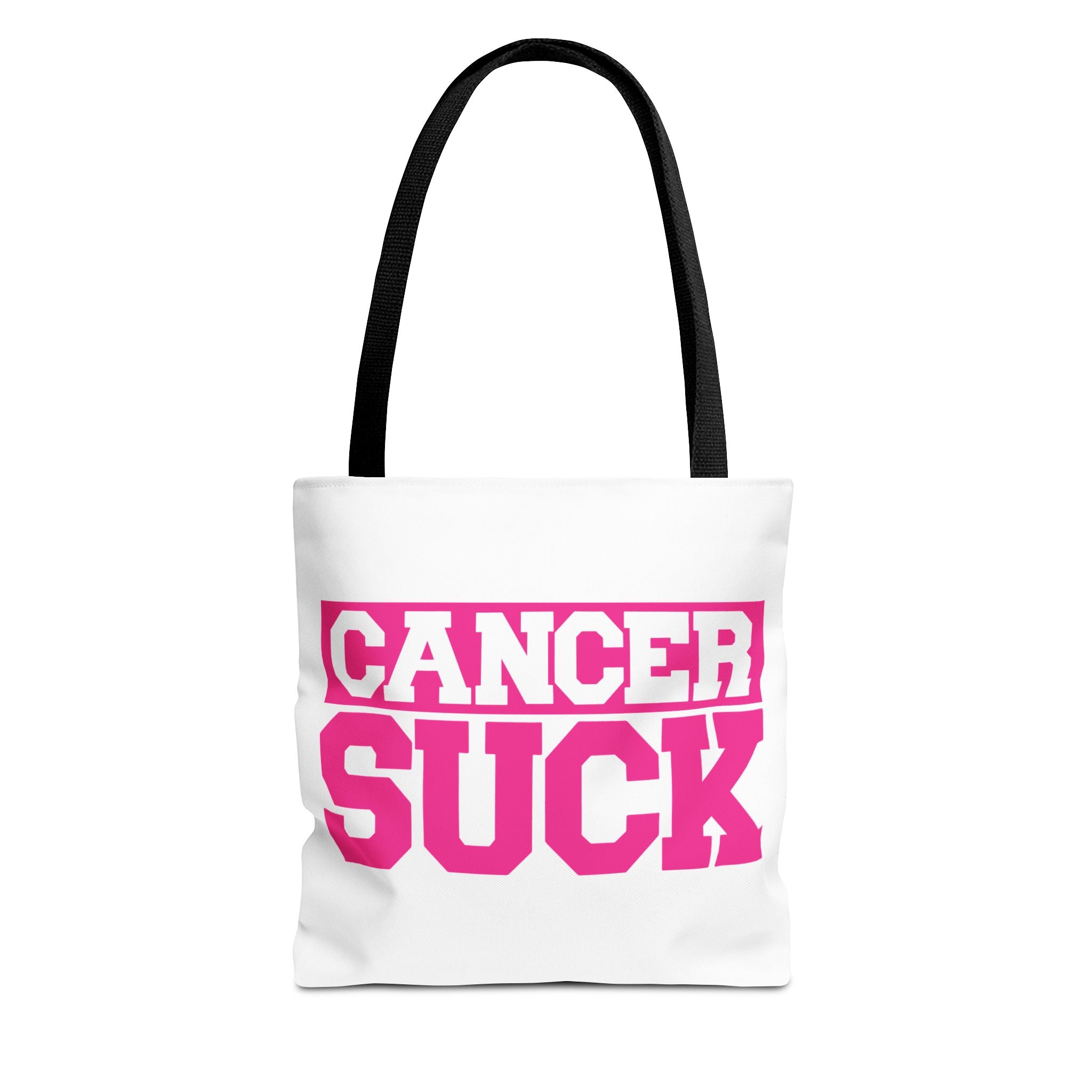 Cancer Suck Pink Awareness Tote Bag
