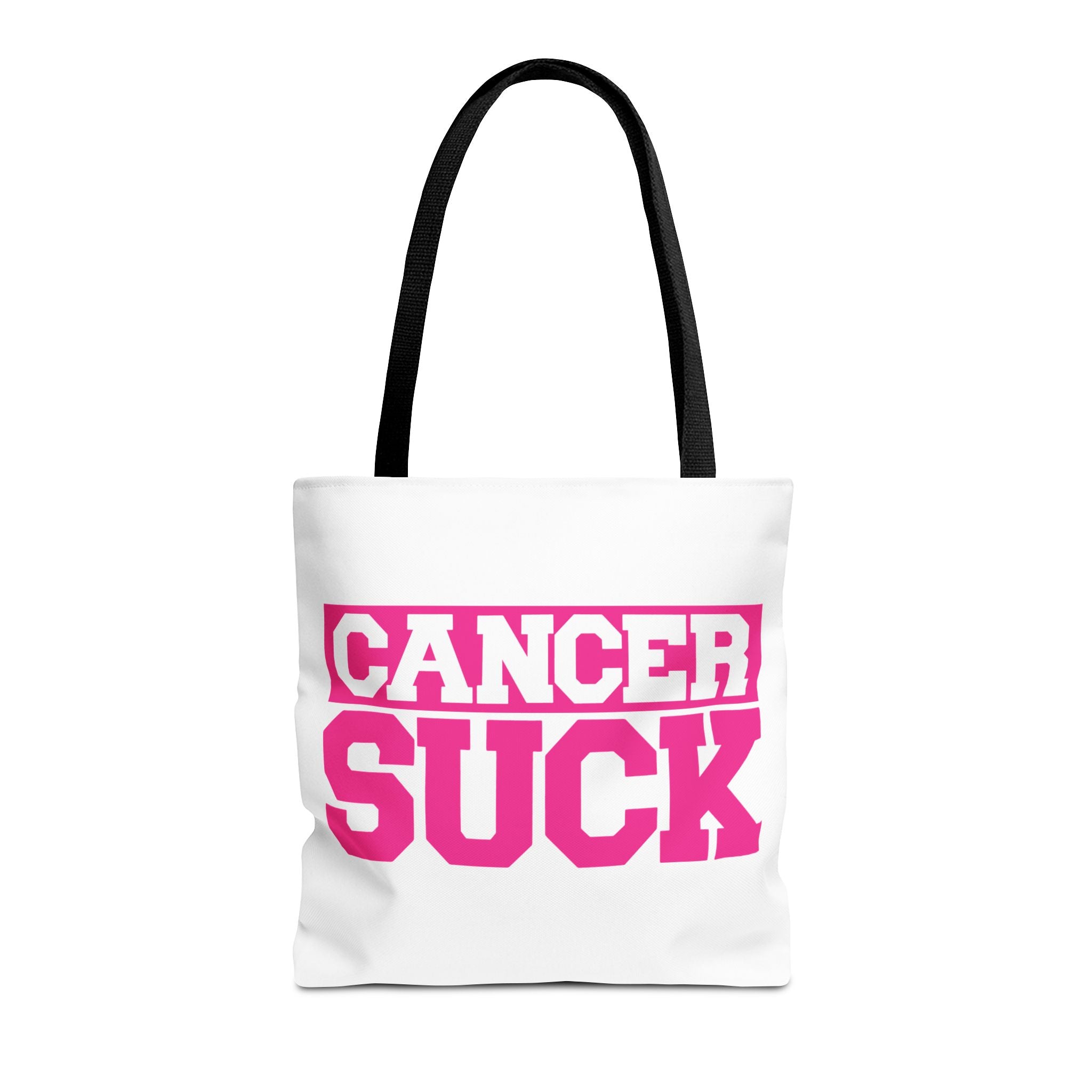 Cancer Suck Pink Awareness Tote Bag
