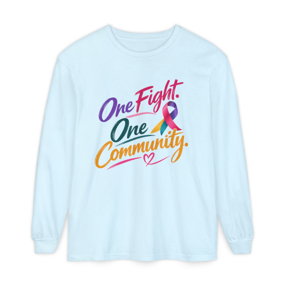 One Fight, One Community Long Sleeve Tee