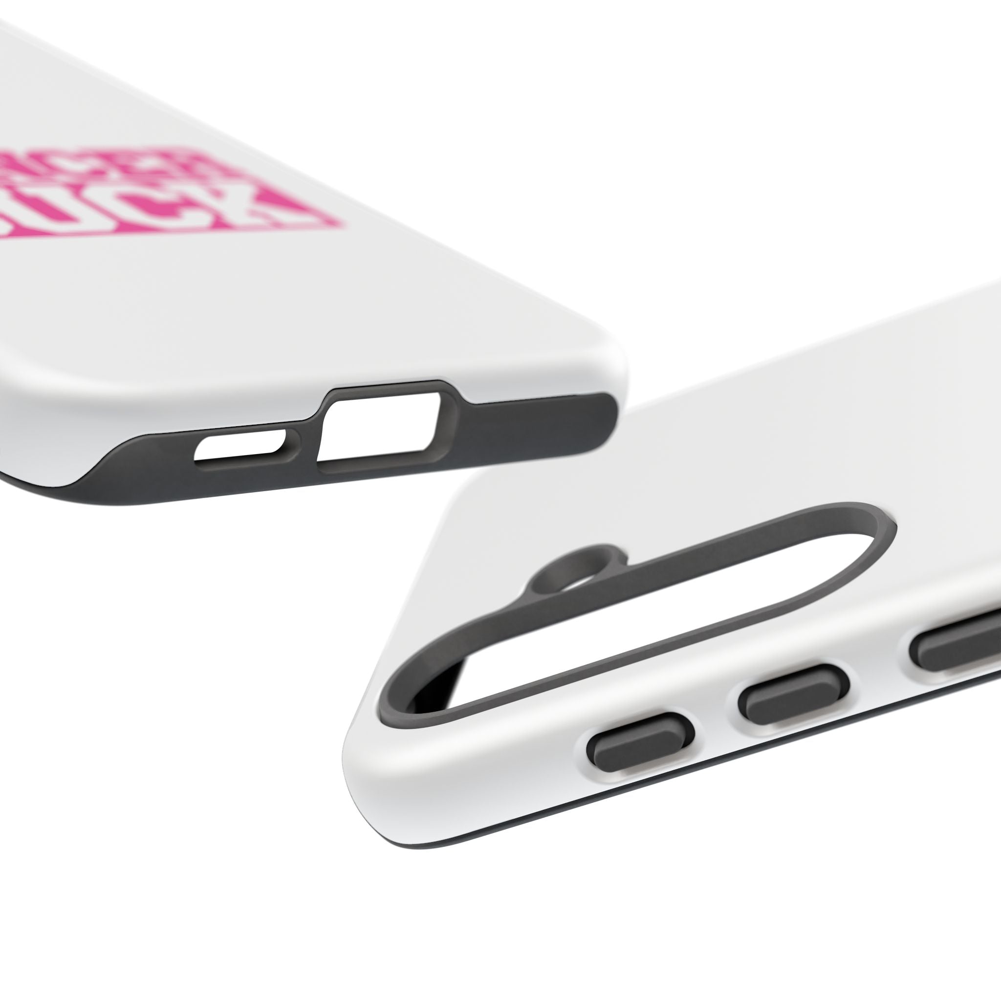 Phone Case — "CANCER SUCK" Pink Awareness Tough Case