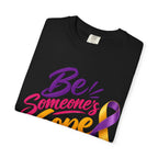 Be Someone's Hope T-Shirt — Purple & Gold Awareness Ribbon Tee