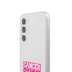 Phone Case — "Cancer Suck" Pink Awareness Flexi Case