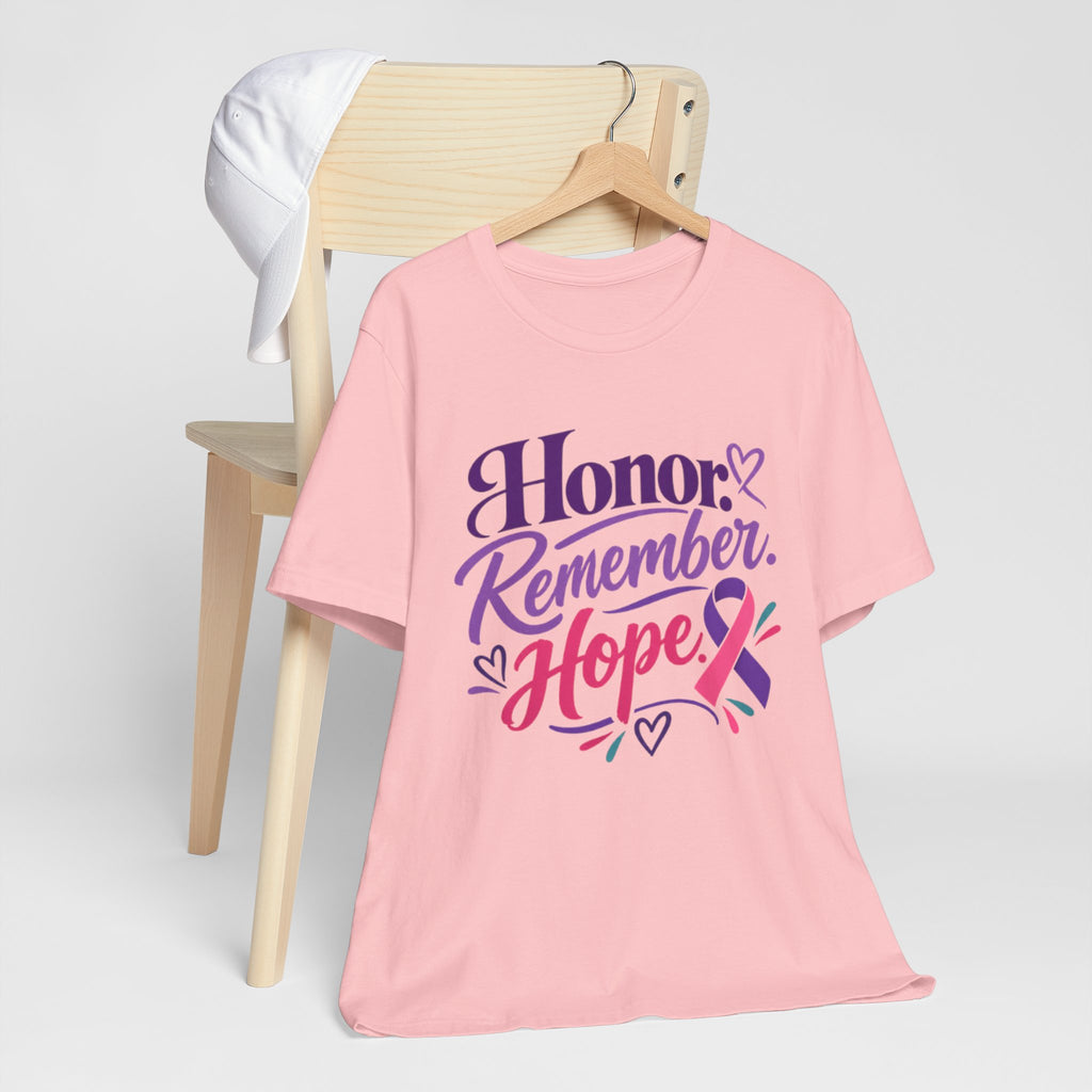 Honor Remember Hope Ribbon Tee