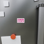 Cancer Suck Die-Cut Magnet — Pink Awareness Refrigerator Magnet