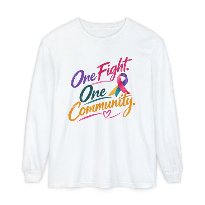 One Fight, One Community Long Sleeve Tee