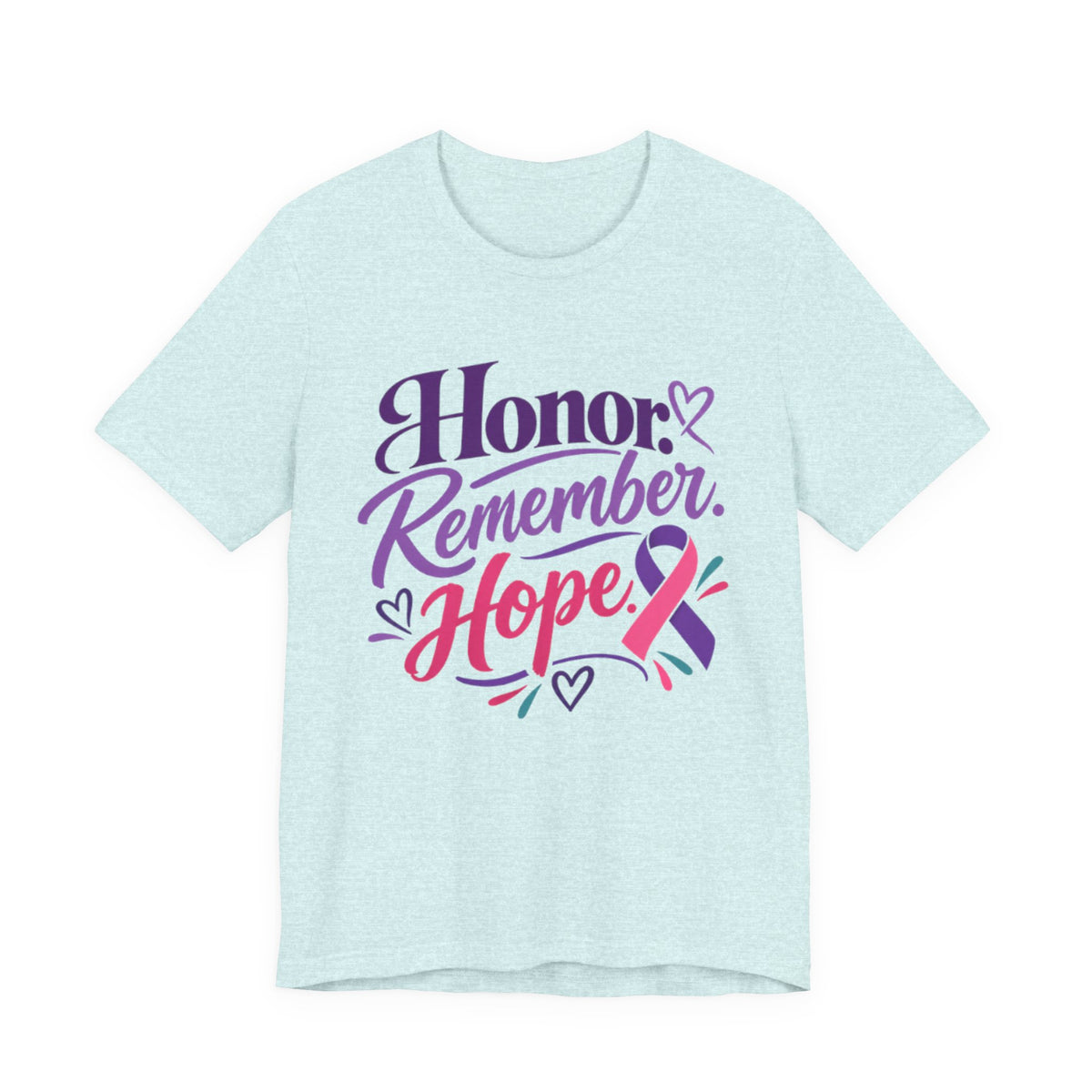 Honor Remember Hope Ribbon Tee