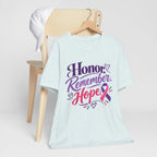 Honor Remember Hope Ribbon Tee