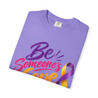 Be Someone's Hope T-Shirt — Purple & Gold Awareness Ribbon Tee