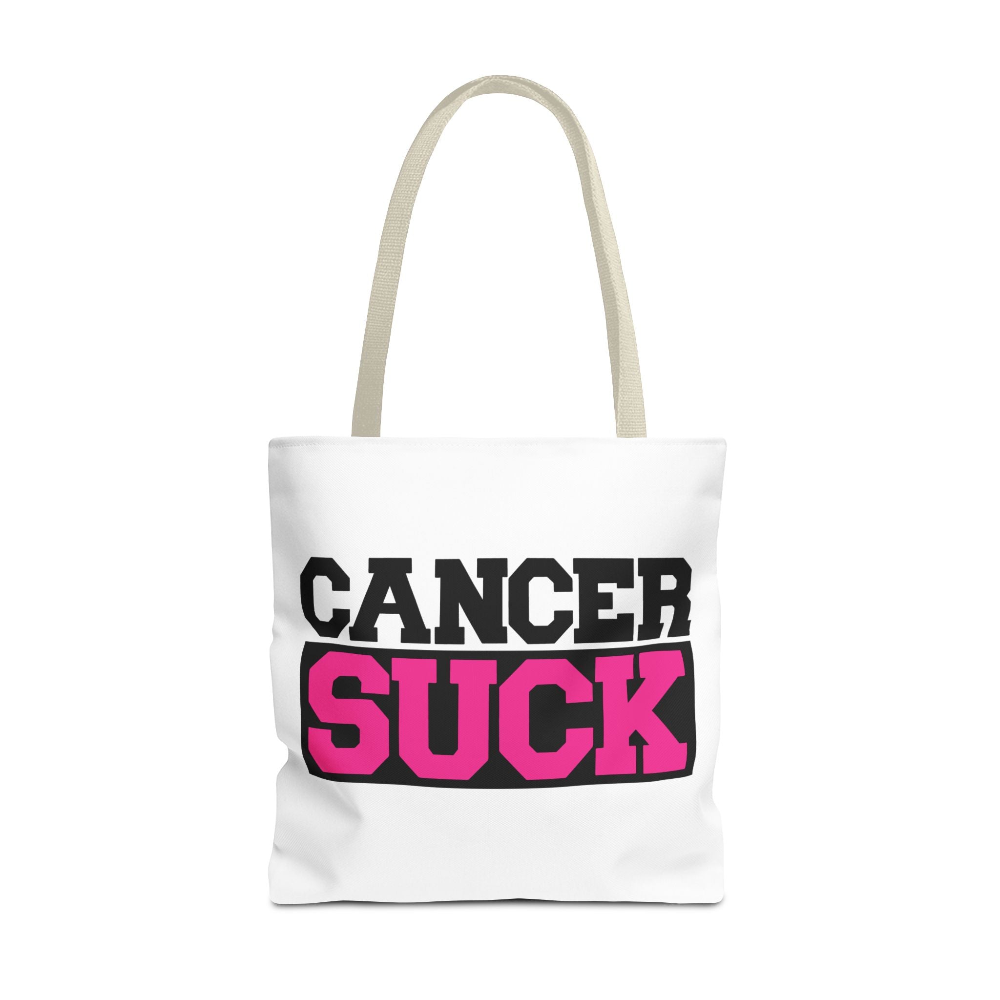 Cancer Suck Pink Awareness Tote