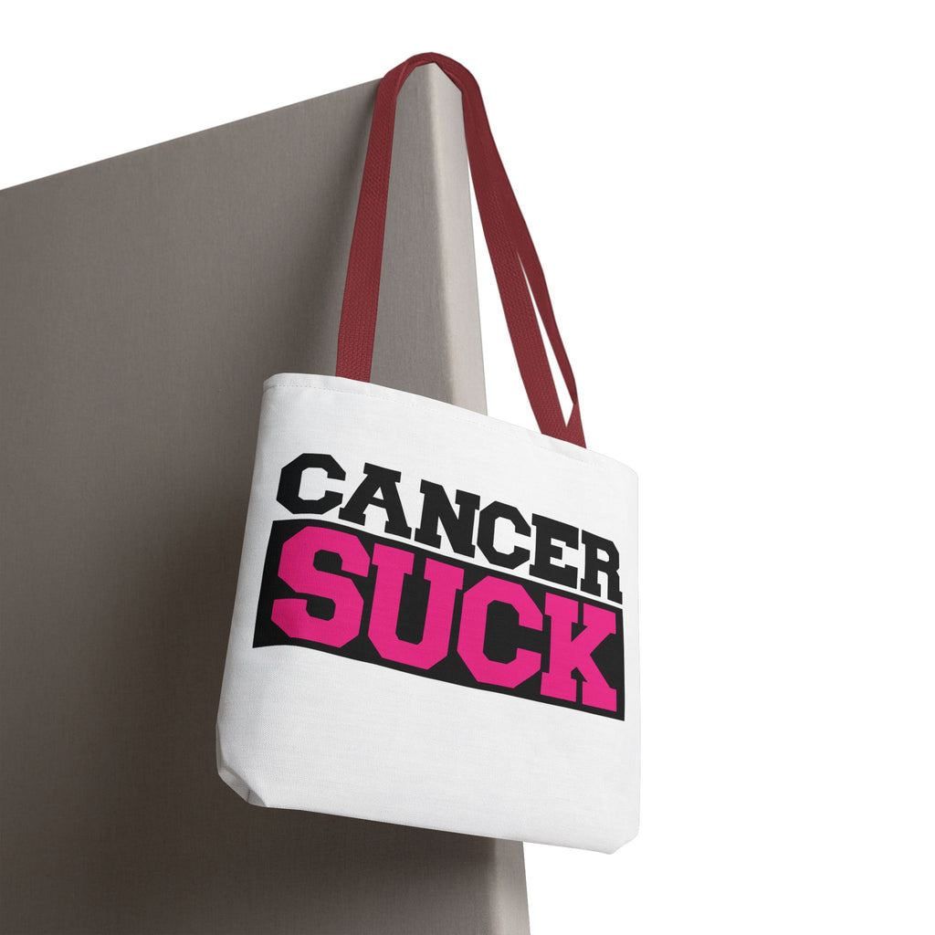 Cancer Suck Pink Awareness Tote